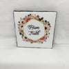 HAVE FAITH Wall Art Ceramic Tile Sign Gift Home Decor Positive Quote Affirmation Handmade Sign Country Farmhouse Gift Campers RV Gift Home and Living Wall Hanging FAITH - JAMsCraftCloset
