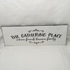THE GATHERING PLACE Ceramic Tile Love Caring Sign Wall Art Wedding I Love You Gift Idea Home Country Decor Affirmation Wedding Decor Positive Saying - JAMsCraftCloset