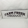 FARM FRESH PRODUCE Tile Sign KITCHEN Decor Wall Art Home Decor Gift Idea Handmade Sign Country Farmhouse Wall Art Gift Campers RV Home Decor-Home and Living Wall Hanging - JAMsCraftCloset
