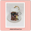 Bell Ornament Grolier White Ceramic Disney Snow White No. 023 Christmas Vintage Tree Decor Gift - JAMsCraftCloset