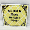 YOU CALL IT CHAOS WE CALL IT FAMILY - DIGITAL GRAPHICS  This file contains 4 graphics...  My digital PNG and JPEG Graphic downloads for the creative crafter are graphic files for those that use the Sublimation or Waterslide techniques - JAMsCraftCloset