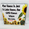 GOD KNOWS WHERE WE LIVE - DIGITAL GRAPHICS  This file contains 4 graphics..  My digital PNG and JPEG Graphic downloads for the creative crafter are graphic files for those that use the Sublimation or Waterslide techniques - JAMsCraftCloset