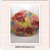 Hat Box Round Floral Design Redonda 4 Cardboard Storage Home Decor  10 1/2 Inches in Diameter