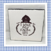 I LOVE MY FARM LIFE Wall Art Ceramic Tile Sign Gift Home Decor Positive Quote Affirmation Handmade Sign Country Farmhouse Gift Campers RV Gift Home and Living Wall Hanging - JAMsCraftCloset