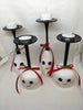 Candle Holder Stemware Up-Cycled Hand Painted Snowman Tealight Holiday Decor 2nd Production - JAMsCraftCloset