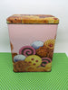 Tin Vintage Pink Cookie FTD Rectangle 6 1/4 by 4 1/4  by 3 Inches Gift Tin JAMsCraftCloset