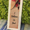 I BELIEVE IN YOU Ceramic Tile Sign Wall Art Wedding Gift Idea Home Country Decor Affirmation Wedding Decor Positive Saying Valentine's Day Gift - JAMsCraftCloset