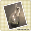 Pitcher Clear Etched Glass Water Tea Juice Vintage No Markings Handmade Handle Unique Collectible Great Gift Idea Centerpiece Pitcher Kitchen Decor JAMsCraftCloset