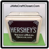 Tin Vintage Hersheys Sweet Milk Chocolate Vintage Edition 1 Square 6 by 6 by 3 Inches Gift Tin JAMsCraftCloset