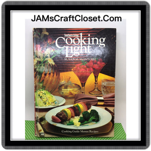 Vintage Cookbook Recipe Book Cooking Light Hardback 1983 JAMsCraftCloset