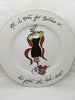 Christmas All I Want for Christmas Rosanna Wall Plate Vintage Wall Art 8 Inches in Diameter