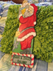Santa Wooden Hand Painted Vintage With Packages Have A Jolly Holiday Holiday Christmas Decor JAMsCraftCloset