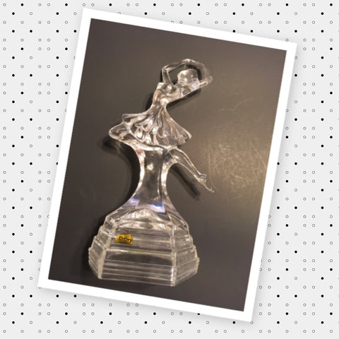 Figurine Vintage RCR Royal Crystal Rock Ballerina Statue Made in Italy Home Decor-Country Decor-Primitive Decor-Cottage Chic Decor- Victorian Decor-Gift JAMsCraftCloset