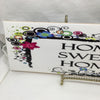 HOME SWEET HOME 3 Ceramic Tile Porch Guest Room Sign Wall Art Wedding Gift Idea Home Country Decor Affirmation Wedding Decor Positive Saying - JAMsCraftCloset