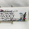 HOME SWEET HOME 3 Ceramic Tile Porch Guest Room Sign Wall Art Wedding Gift Idea Home Country Decor Affirmation Wedding Decor Positive Saying - JAMsCraftCloset