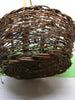 Basket Flower Girl Rustic Woven Basket Natural Handmade Wedding Accessory Table Decor - JAMsCraftCloset