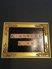 Wall Art Handmade Gold Wooden Frame Scrabble Pieces KINDNESS WINS Home Decor Gift Idea Positive Affirmation JAMsCraftCloset