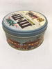 Tin Vintage M and Ms Christmas Train Scene Round Advertising Tin Collector Collectible -&nbsp; Gift Idea - JAMsCraftCloset