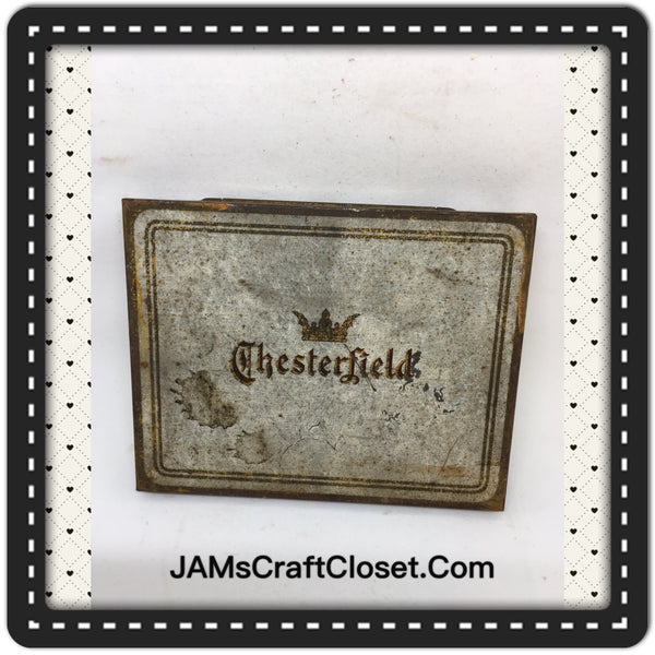 Tin Vintage Chesterfield Advertising Tin Collector JAMsCraftCloset