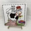 THAT IS QUEEN HEIFER TO YOU Ceramic Tile Sign Farm Wall Art Gift Idea Home Country Decor Affirmation Positive Saying - JAMsCraftCloset