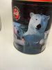 Tin Vintage Coca Cola Polar Bear Family Happy Holidays Advertising Tin JAMsCraftCloset