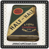 Tin Vintage Half and Half Burley and Bright Tin Advertising Tin Collector Tin c. 1930 JAMsCraftCloset
