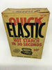 Vintage Quick Elastic Hot Starch 12 ounce Box Collectible Advertising Box JAMsCraftCloset