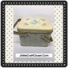 Tin Vintage Decorative Gardening Mouse Tin Basket With Chicks and Eggs Collector Tin Storage JAMsCraftCloset