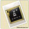 SOME BUNNY LOVES YOU Vintage Framed Saying Sign Wall Art Gold White Hand Painted Gift -One of a Kind-Unique-Home-Country-Decor-Cottage Chic-Gift Easter Decor JAMsCraftCloset