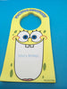 SpongeBob SquarePants Doorknob Note Pad Nickelodeon JAMsCraftCloset
