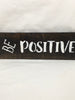 BE POSITIVE Wooden Sign Positive Words Handmade Hand Painted Gift Idea Home Decor - JAMsCraftCloset