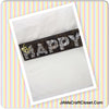 BE HAPPY Wooden Sign Positive Saying Handmade Hand Painted Gift Idea Home Decor - JAMsCraftCloset