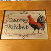 COUNTRY KITCHEN Sublimation on Metal Kitchen Cabinet Door Wall Art Handmade Upcycled Gift - JAMsCraftCloset