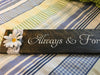 ALWAYS AND FOREVER Wooden Sign Positive Words White Daisies Handmade Gift JAMsCraftCloset