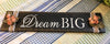 DREAM BIG Wooden Sign Positive Words PEACH Floral Handmade Hand Painted Gift Idea Home Decor Wall Art-One of a Kind-Unique Signs-Home Decor-Country Decor-Cottage Chic Decor-Gift JAMsCraftCloset