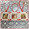 Ornaments Santa Ceramic Tile 1 3/4 by 1 3/4 Inches Set of 3 Vintage Santas Set 4 - 3s JAMsCraftCloset
