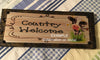 COUNTRY WELCOME COW - DIGITAL GRAPHICS  My digital SVG, PNG and JPEG Graphic downloads for the creative crafter are graphic files for those that use the Sublimation or Waterslide techniques - JAMsCraftCloset
