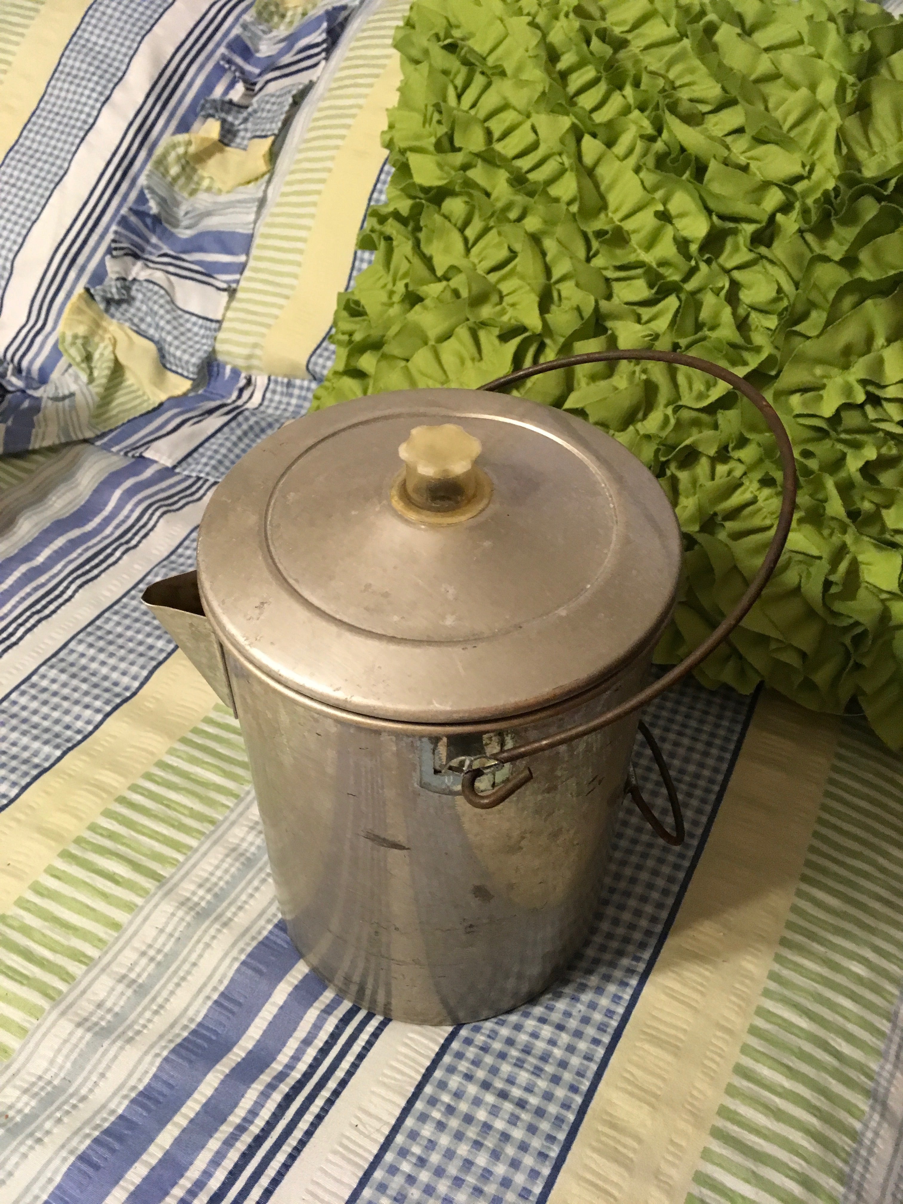 Vintage Comet Aluminum Cooking Pot, Made in USA USED