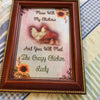 MESS WITH MY CHICKENS 2 Vintage Natural Wood Frame Sublimation on Metal Positive Saying Wall Art Home Decor Gift Idea One of a Kind-Unique-Home-Country-Decor-Cottage Chic-Gift - JAMsCraftCloset