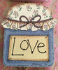 Wall Art Jelly Jar Wooden Wall Hanging Faith Love Hope Handmade Hand Painted Home Decor JAMsCraftCloset