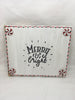 MERRY AND BRIGHT Holiday Christmas Wooden Sign Handmade Hand Painted Gift Idea Home Decor Wall Art-One of a Kind-Unique Signs-Home Decor-Country Decor-Cottage Chic Decor-Gift-Wall Art - JAMsCraftCloset