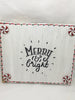 MERRY AND BRIGHT Holiday Christmas Wooden Sign Handmade Hand Painted Gift Idea Home Decor Wall Art-One of a Kind-Unique Signs-Home Decor-Country Decor-Cottage Chic Decor-Gift-Wall Art - JAMsCraftCloset