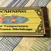 POOL TEMPERATURE MAY CAUSE SHRINKAGE Vintage Mounted On Natural Stained Pallet Wood Sublimation on Metal Positive Saying Wall Art Home Decor Gift Idea One of a Kind-Unique-Home-Country-Decor-Cottage Chic-Gift - JAMsCraftCloset