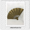 Decorative Fan Solid Brass Wall Art Asian Oriental Decor Gift Idea