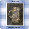 Mugs Mason Jar Hand Etched SHAKE IT OFF With Heart on Handle One of a Kind Unique Drinkware Barware Kitchen Decor Country Cottage Chic - JAMsCraftCloset 