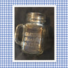 Mugs Mason Jar Hand Etched GRATEFUL THANKFUL BLESSED With Heart on Handle One of a Kind Unique Drinkware Barware Kitchen Decor Country Cottage Chic - JAMsCraftCloset 