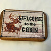 WELCOME TO OUR CABIN Deer -  DIGITAL GRAPHICS  My digital SVG, PNG and JPEG Graphic downloads for the creative crafter are graphic files for those that use the Sublimation or Waterslide techniques - JAMsCraftCloset