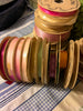 Ribbon Vintage Florist Ribbon Lot of 27 Incomplete Rolls in Different Widths JAMsCraftCloset
