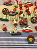 Ornaments Vintage Wooden Minature Christmas Holiday Tree Decorations Gift Idea  SET OF 25 JAMsCraftCloset