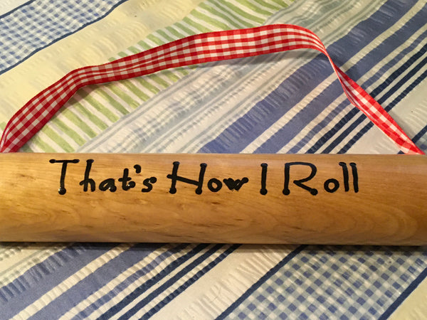 Rolling Pins Vintage Hand Painted Positive Sayings Wooden 3 Choices Wood  Country Kitchen Decor Collectible Gift Idea JAMsCraftCloset